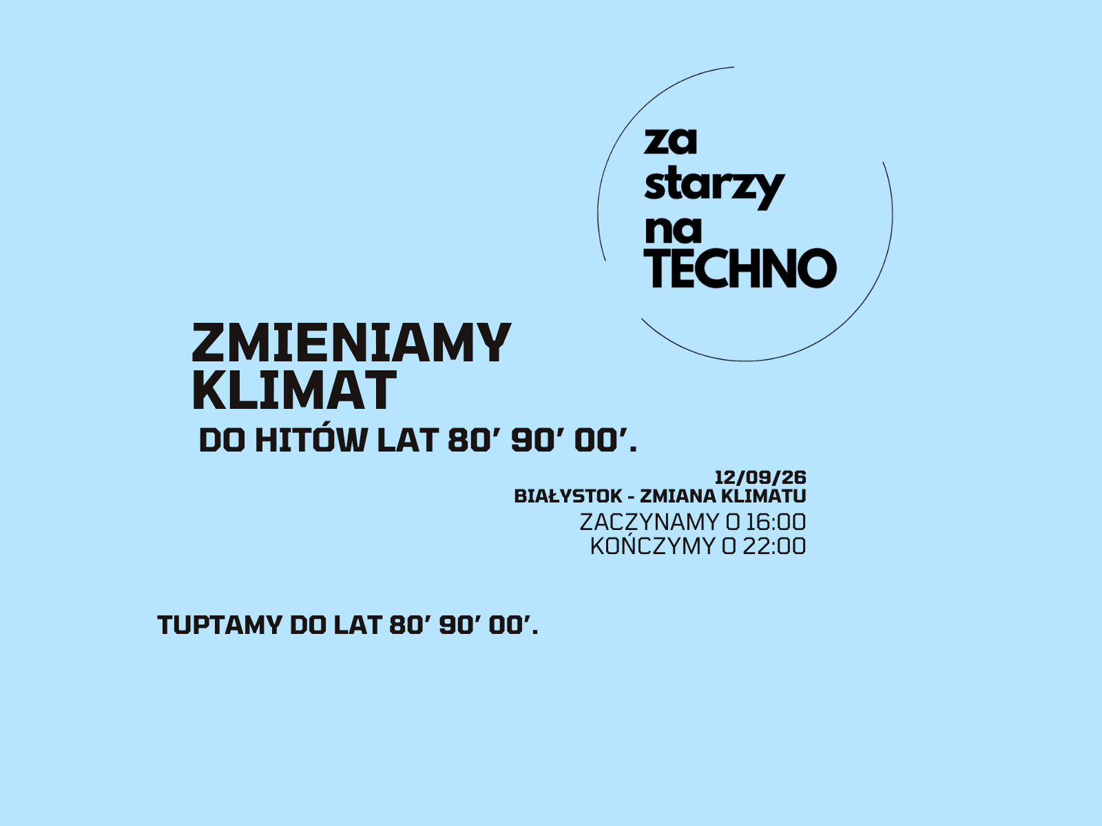 Zmieniamy klimat.