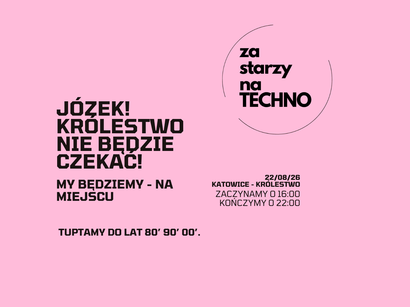 Józek! Królestwo nie będzie czekać.