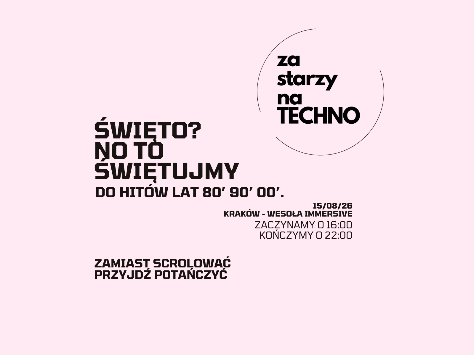 Święto? No to świętujmy.